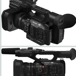 Panasonic X1600 4K Camcorder for Directors, Wide Angle Telephoto Lens with 24x Zoom, Hybrid O.I.S., 4K High-Precision AF with Face Detection, Heat Dis