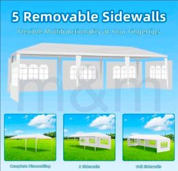 10'x30' Party Tent, Outdoor Wedding Canopy Tent with Removable Sidewalls, Waterproof Heavy Duty Gazebo Shelter for Parties BBQ Events Garden Backyard