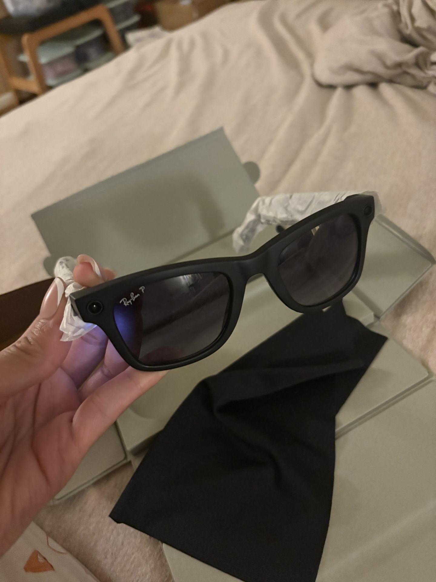 Ray-Ban Meta (Gen 2), Wayfarer, Black