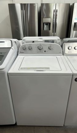 High Efficiency Whirlpool Washer Top Load White