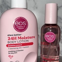 Brand NEW! 🆕   eos-evolution of smooth Skin/Fragrance Products - jasmine peach(((PENDING PICK UP)))