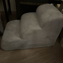 High Density Foam Dog Stairs, Grey