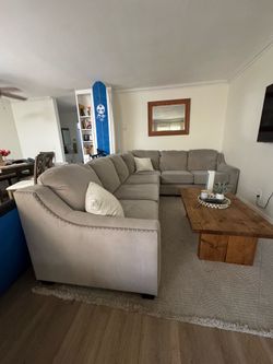 Grey sectional from Ashley’s Furniture