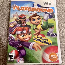 Playground  - Nintendo Wii Game —2007. Used