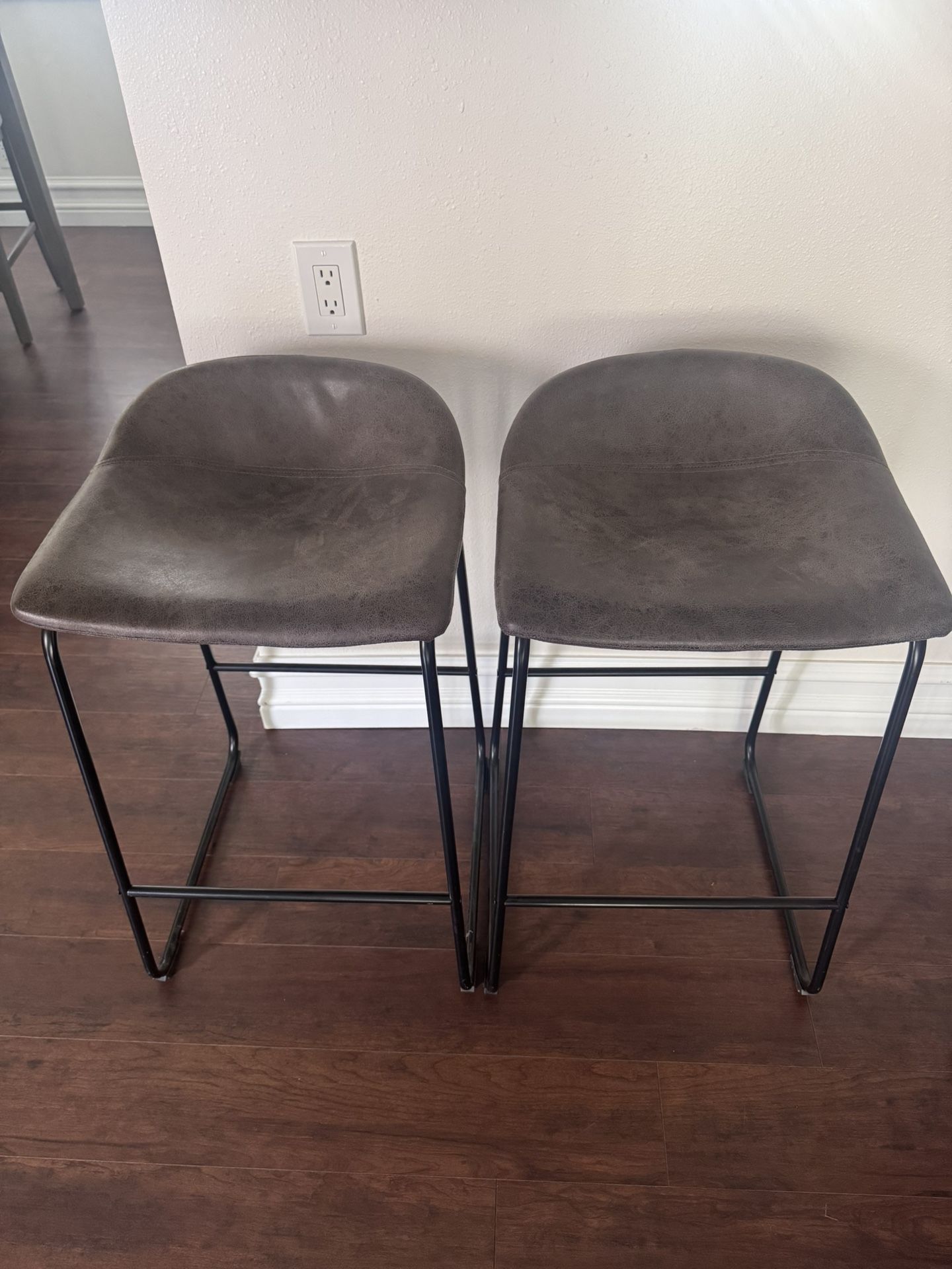 Bar Stools - Suede