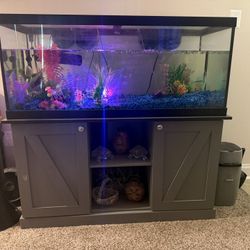 90 Gallon tank W/ Stand…. Ton Of EXTRAS INCLUDED!!!!