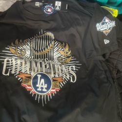 Brand New 2XL Dodgers World Series Shirt