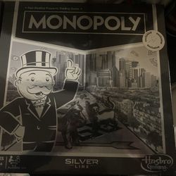 Monopoly Silver Line Toys R Us Exclusive Board Game NEW 