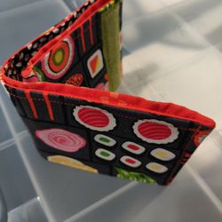 LitheFider Creatures by Nyssa Benthin Sushi Wallet