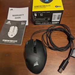Corsair Scimitar Mouse. 12 Button