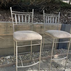 Iron Bar Stools 