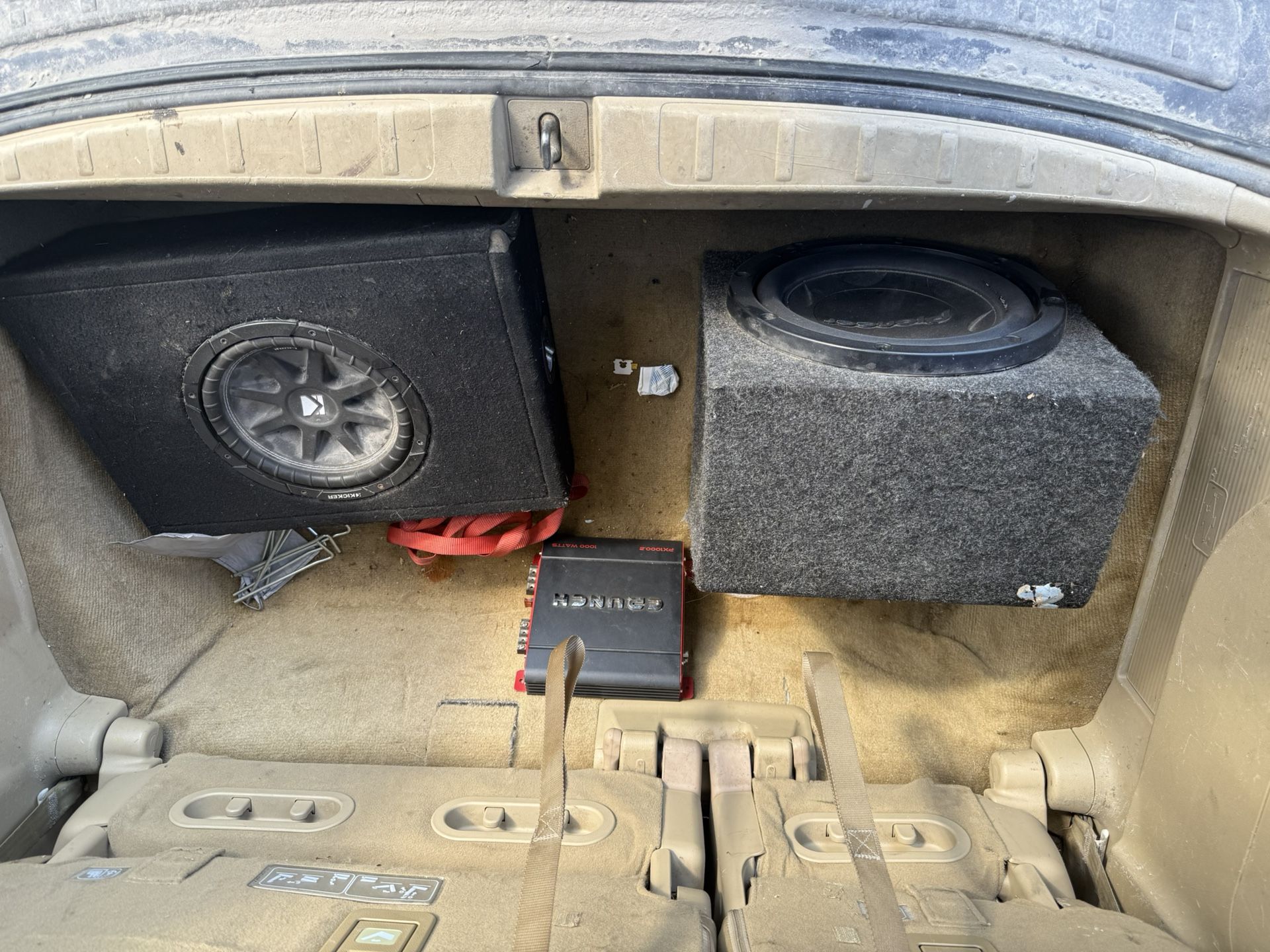 Subwoofer And Amp