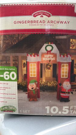 Ginger Bread Archway 10.5 Christmas
