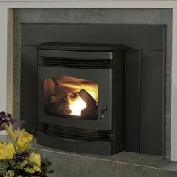 Quadrafire Santa Fe wood pellet stove insert
