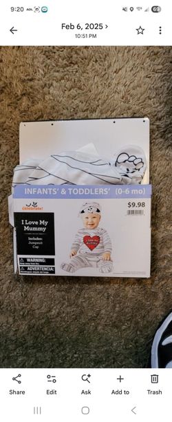 Baby Halloween costume