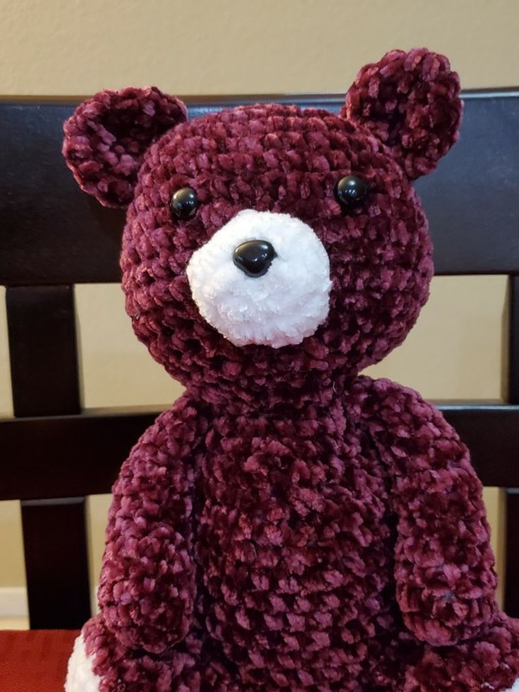 Velvety Soft Handmade Teddy Bear