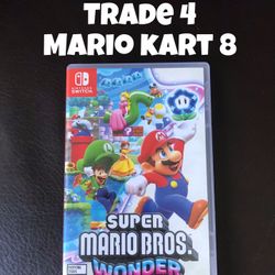 Super Mario Wonder Trade For Mario Kart 8