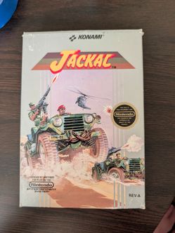 Jackal NES Boxed No Manual /B/
