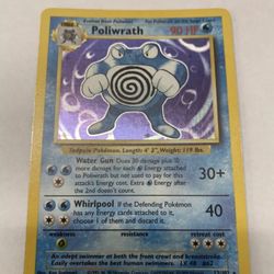 Poliwrath Pokémon Card