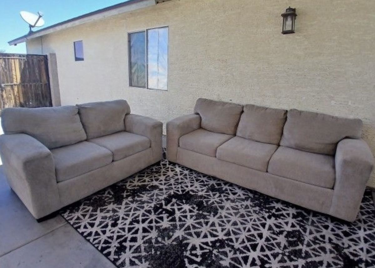 Beige Couches (DELIVERY AVAILABLE)
