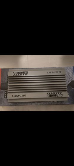(NEW) Sundown Audio SALT-200.4 Amplifier 1400watts 4 channel class D Amplifier