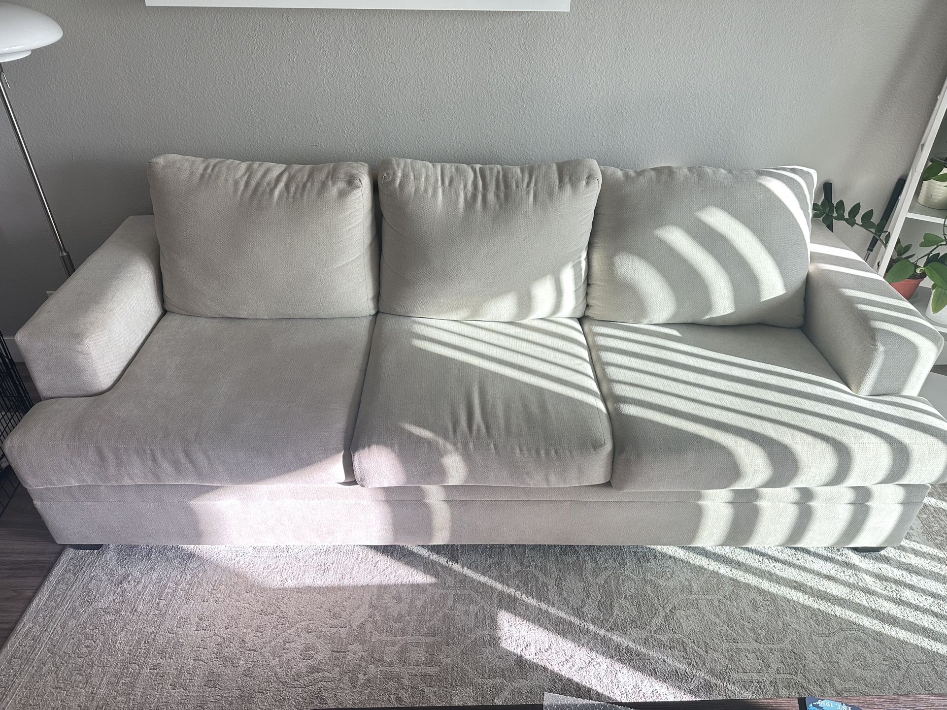 Living Spaces Bonaterra Sand Sofa