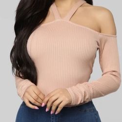 Fashion Nova Top - Mocha