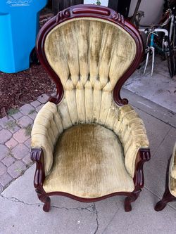 Set of two Victorian chairs