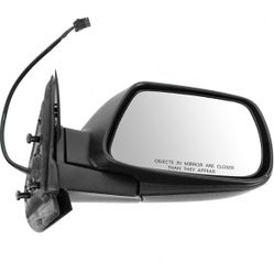 TRQ Right Mirror without Heat Passenger Side Compatible with 2005-2010 Jeep Grand Cherokee