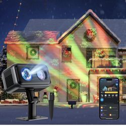 Govee Outdoor Decoration Projector Light, Upgraded LED Snowflake Projector, IP67