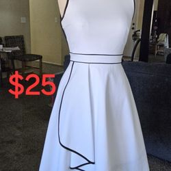 Calvin Klein Dress White Dress Formal Dress