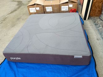 Purple Restore Plus Soft King Mattress, Like New