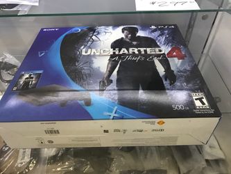 Ps4 slim uncharted 4 console
