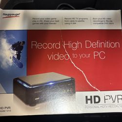 Happauge HD PVR Model 1212