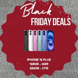 iPhone 16 Plus 128GB Unlocked For Black Friday Sale🥳😱