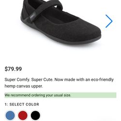 Xero Shoes / Flats / Mary Janes With Strap (Cassie) BRAND NEW