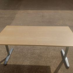 TABLE 63"W x 31.5"D x 28.5"H . office desk utility work dining crafts 