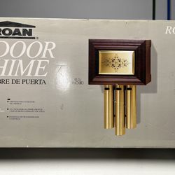 Broan RC305 door chime (Walnut/Brass finish)