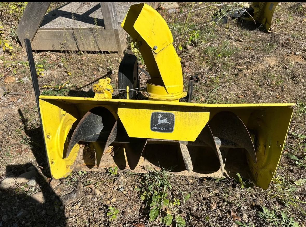 John Deere Snowblower Attachment 