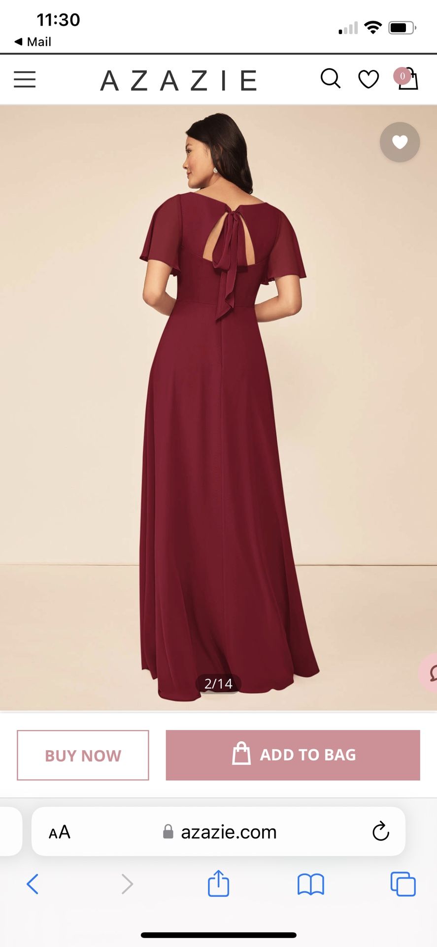 Azazie Bridesmaid Dress Burgundy for Sale in San Diego CA OfferUp