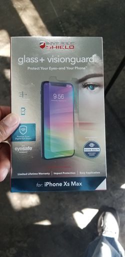 Premium glass screen protection for iPhone X Max