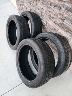 Continental DWS 245 45 20 tires