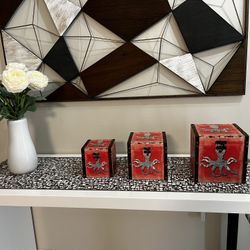 New 3 Decorative Boxes / Home Decor