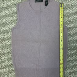 Lord & Taylor Cashmere Vest Sz PM