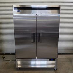 Atosa 2 Door Reach In Refrigerator