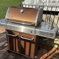 Genesis® E-320 gas grill side burner