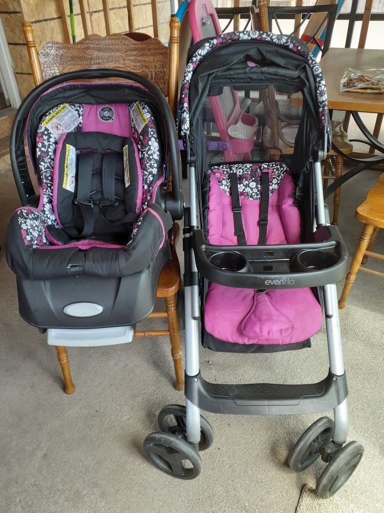 Stroller and carseat