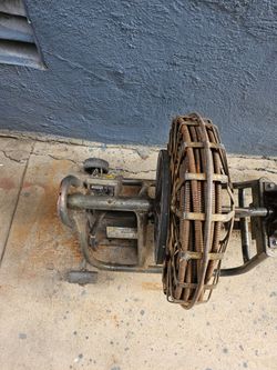 Electric Drain Cleaning Machine with Cable Drum