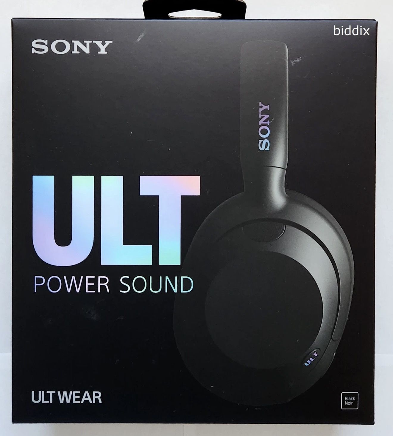 Sony Ult Wear Black Noir Noise Cancelling Headphones