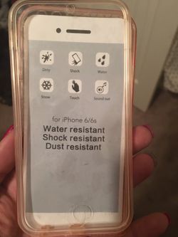 Water Resistant IPhone 6/6s case